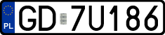 License plates of Poland, Regular car plates
