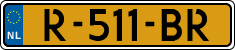License plate of the Netherlands, Cars