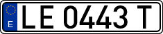 License plates of Spain, 1971 year series