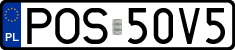 License plates of Poland, Regular car plates