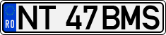 License plate of Romania, Regular plates