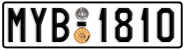 License plate of Greece, Cars