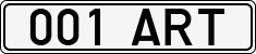 License plate of Estonia, Regular car plates