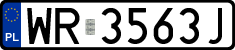 License plates of Poland, Regular car plates
