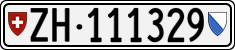 License plate of Switzerland, Cars