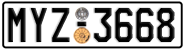 License plate of Greece, Cars