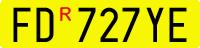 License plate of Italy, Cars (1994 year series)