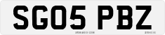 License plate of the United Kingdom, 2001 year system