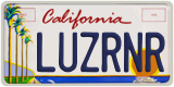 California, Vanity Plates