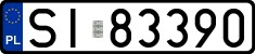 License plates of Poland, Regular car plates