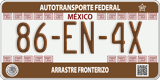 Federal license plates, Federal (00-AA-0A)