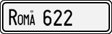 License plate of Italy, Cars (1927 year series)