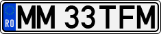 License plate of Romania, Regular plates