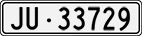 License plate of Switzerland, Cars