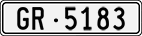 License plate of Switzerland, Cars