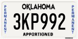 Oklahoma, Apportioned (1AB234)