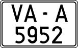 License plates of Spain, 1971 year series