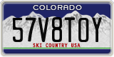 Colorado, Vanity Plates