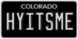 Colorado, Vanity Plates