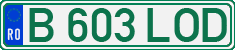License plate of Romania, Regular plates