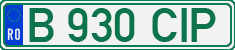 License plate of Romania, Regular plates