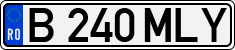 License plate of Romania, Regular plates