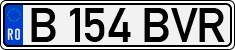 License plate of Romania, Regular plates