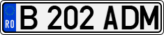 License plate of Romania, Regular plates