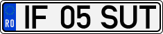 License plate of Romania, Regular plates