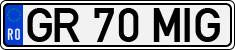 License plate of Romania, Regular plates