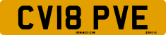 License plate of the United Kingdom, 2001 year system