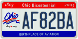 Ohio, AB12CD (Bicentennial)