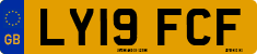 License plate of the United Kingdom, 2001 year system