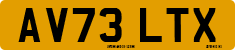 License plate of the United Kingdom, 2001 year system