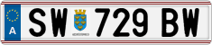 License plate of Austria, Regular plates
