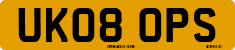 License plate of the United Kingdom, 2001 year system