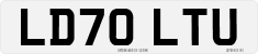 License plate of the United Kingdom, 2001 year system