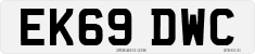 License plate of the United Kingdom, 2001 year system
