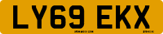 License plate of the United Kingdom, 2001 year system