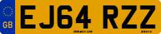 License plate of the United Kingdom, 2001 year system