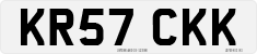 License plate of the United Kingdom, 2001 year system