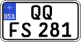 Federal license plates, US Army in Germany