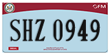 Federal license plates, Diplomatic