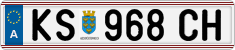 License plate of Austria, Regular plates