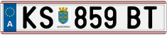 License plate of Austria, Regular plates