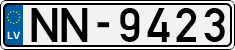License plate of Latvia, Regular car plates