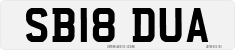 License plate of the United Kingdom, 2001 year system