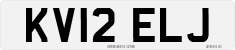 License plate of the United Kingdom, 2001 year system