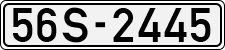 License plate of Vietnam, Cars