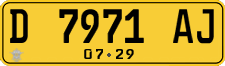 License plate of Indonesia, Commercial vehicles